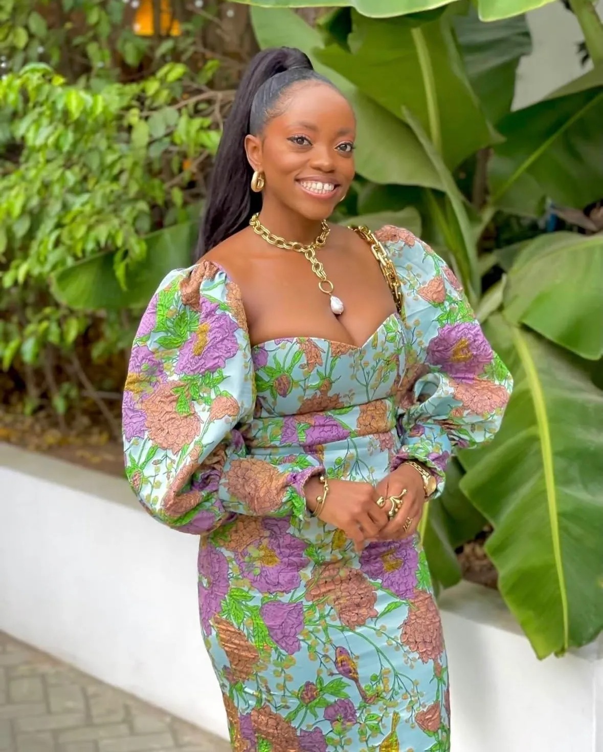 @adesuwa.r wearing MYRA