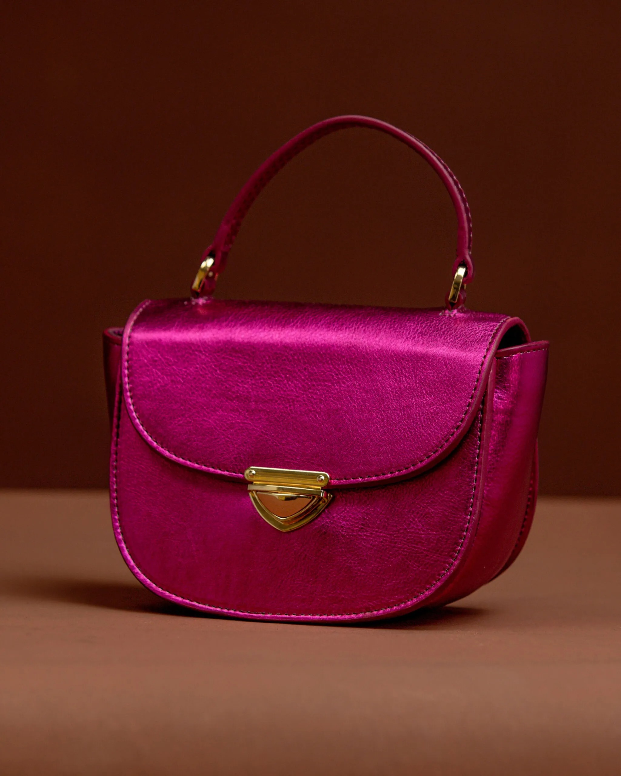 MYRA Magenta Mini Saddle Bag